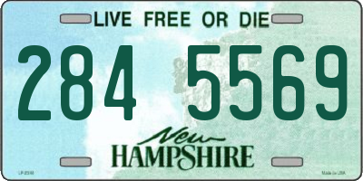 NH license plate 2845569