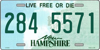 NH license plate 2845571