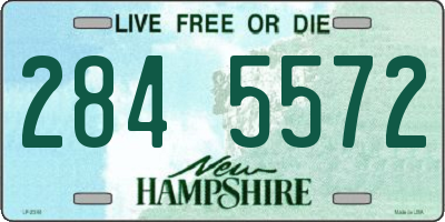 NH license plate 2845572