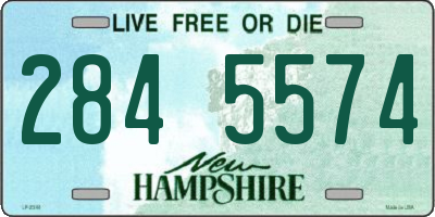 NH license plate 2845574