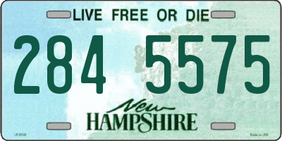 NH license plate 2845575