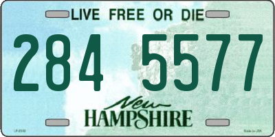 NH license plate 2845577
