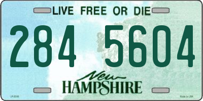 NH license plate 2845604