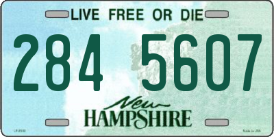 NH license plate 2845607