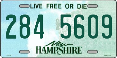 NH license plate 2845609