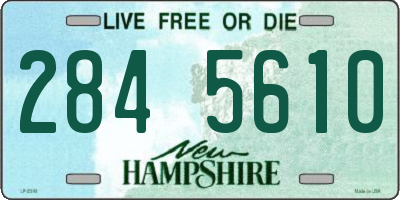 NH license plate 2845610