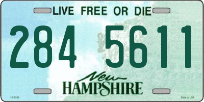NH license plate 2845611