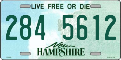 NH license plate 2845612