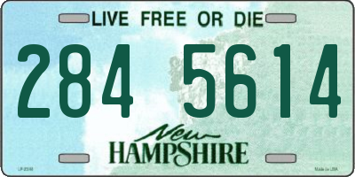 NH license plate 2845614