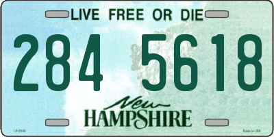 NH license plate 2845618