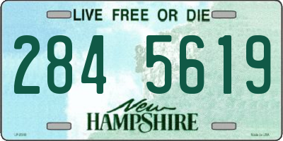 NH license plate 2845619