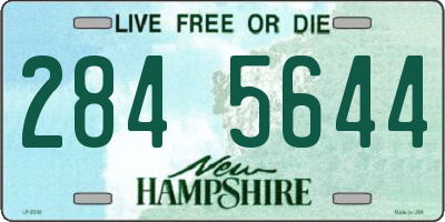 NH license plate 2845644