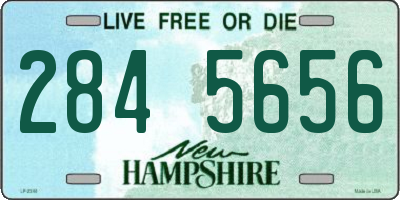 NH license plate 2845656
