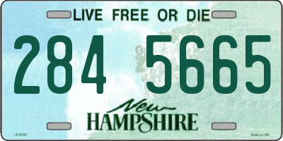NH license plate 2845665