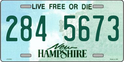 NH license plate 2845673
