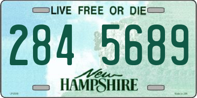 NH license plate 2845689