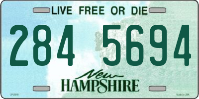 NH license plate 2845694