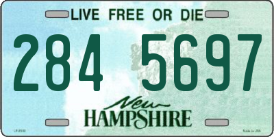 NH license plate 2845697