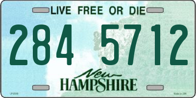 NH license plate 2845712