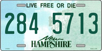 NH license plate 2845713