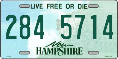NH license plate 2845714