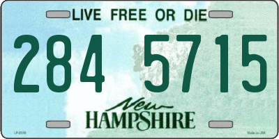 NH license plate 2845715