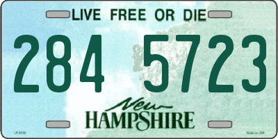 NH license plate 2845723