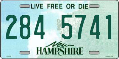 NH license plate 2845741
