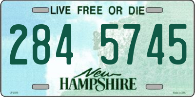 NH license plate 2845745
