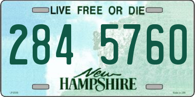 NH license plate 2845760