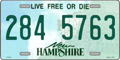 NH license plate 2845763