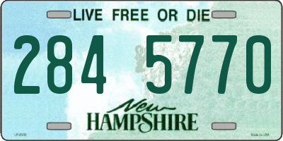 NH license plate 2845770