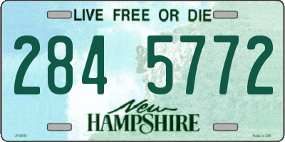 NH license plate 2845772