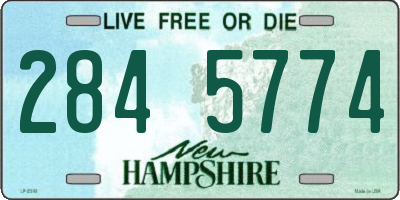 NH license plate 2845774