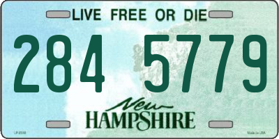 NH license plate 2845779