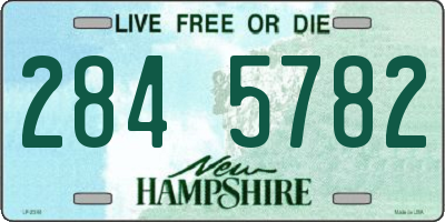 NH license plate 2845782