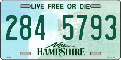 NH license plate 2845793