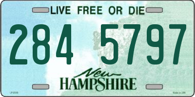 NH license plate 2845797