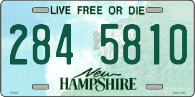 NH license plate 2845810
