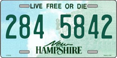 NH license plate 2845842