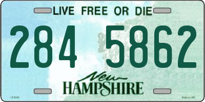 NH license plate 2845862