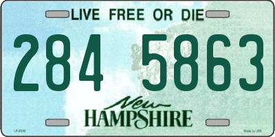 NH license plate 2845863