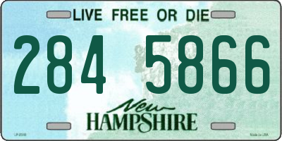 NH license plate 2845866