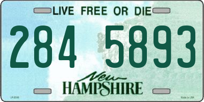 NH license plate 2845893