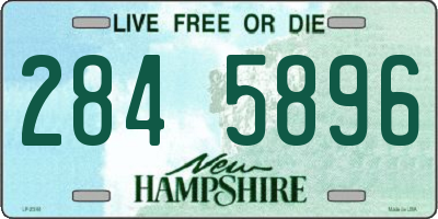 NH license plate 2845896