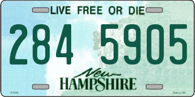 NH license plate 2845905