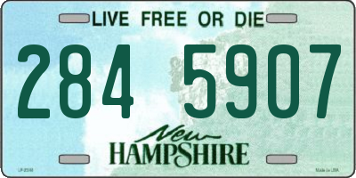 NH license plate 2845907