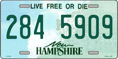 NH license plate 2845909