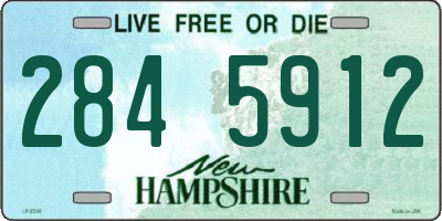 NH license plate 2845912