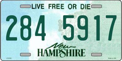 NH license plate 2845917